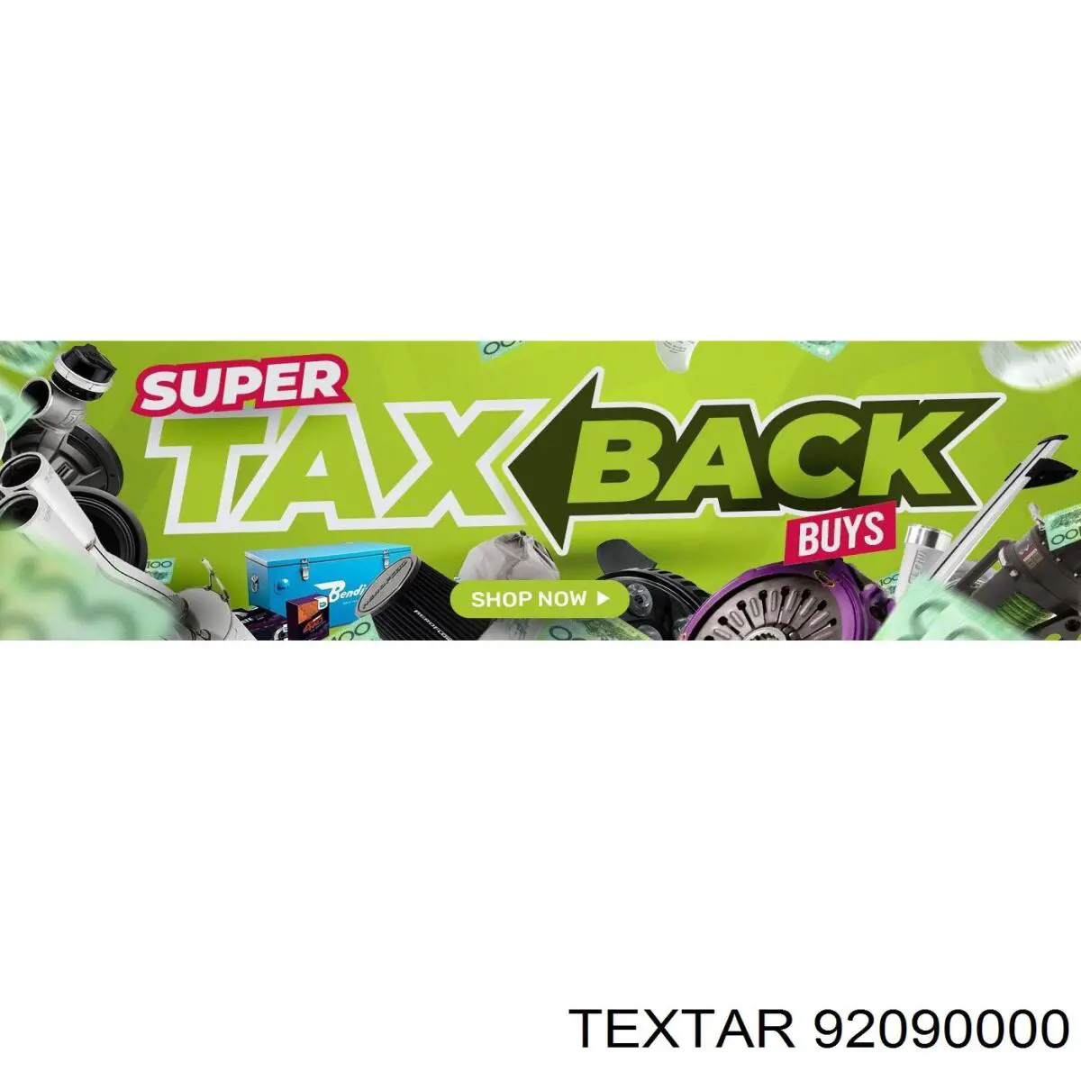Задний тормозной диск Textar 92090000 цена, от 29.13 USD