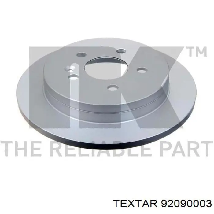 Задний тормозной диск Textar 92090003 цена, от 42.94 USD
