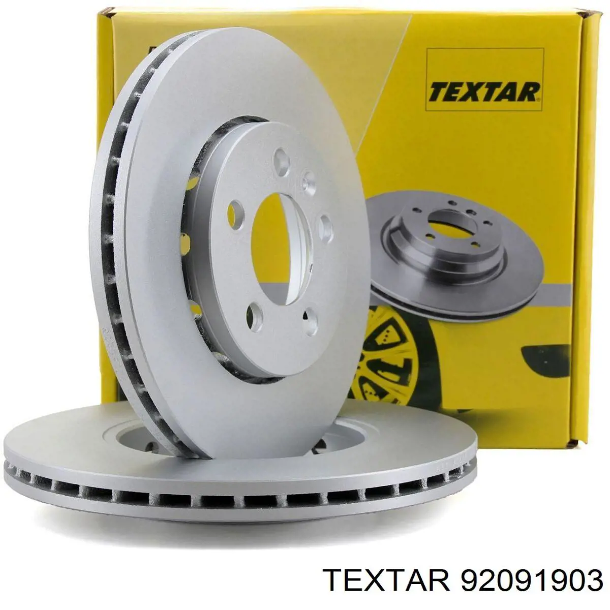 92091903 Textar диск тормозной передний