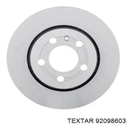 Купить 92098603 Textar Диск тормозной задний