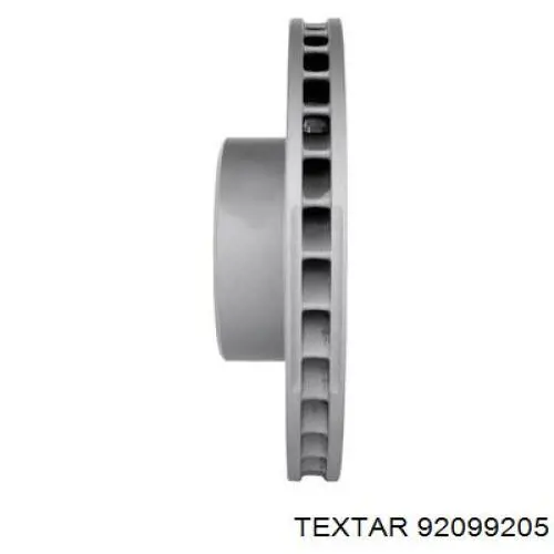 92099205 Textar Диск тормозной передний