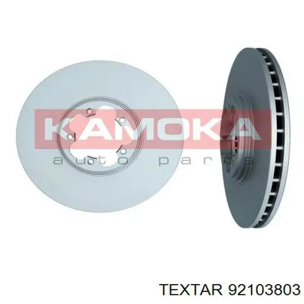 Передние тормозные диски 92103803 Textar