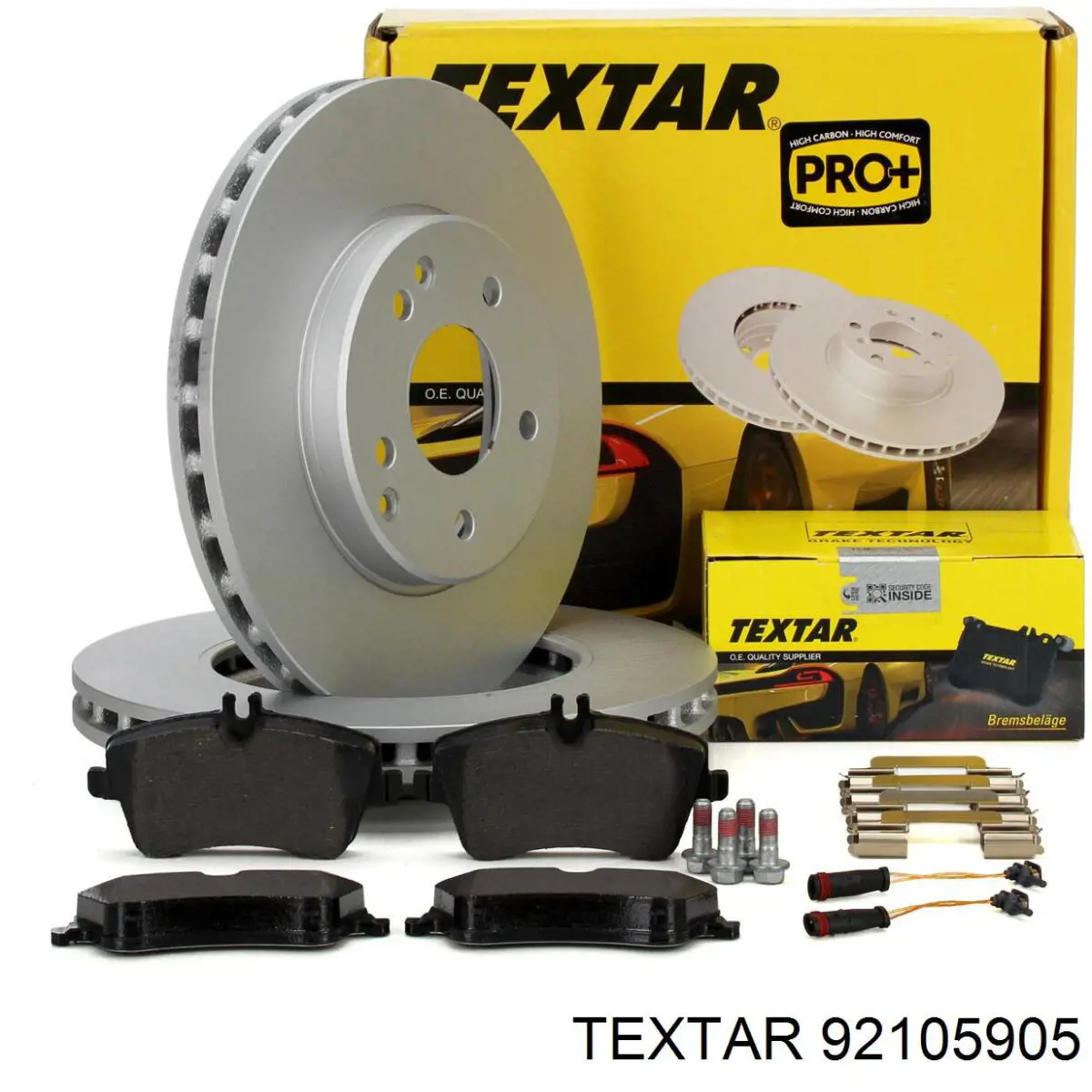 Передний тормозной диск Textar 92105905