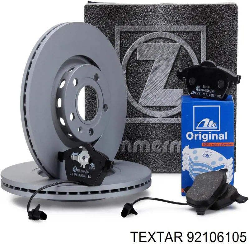 Передний тормозной диск Textar 92106105