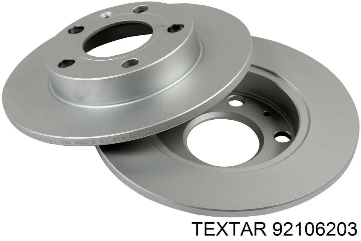 Задний тормозной диск Textar 92106203 цена, от 33.01 USD