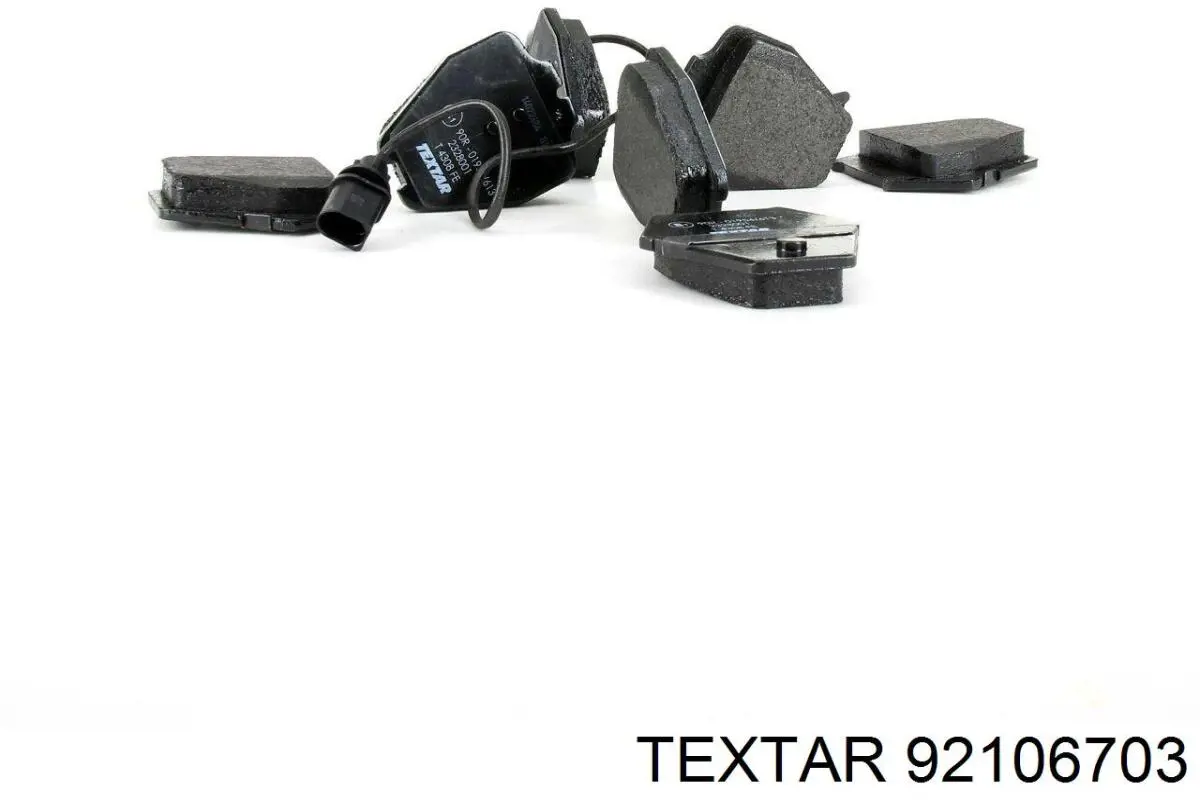 92106703 Textar Диск тормозной передний