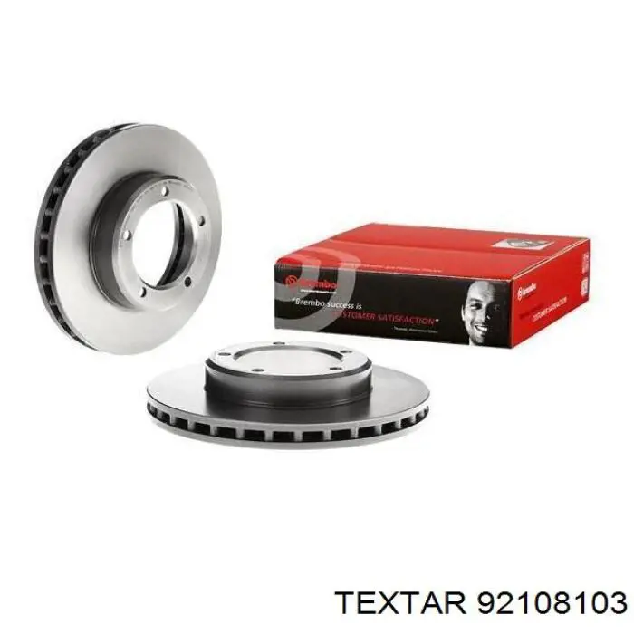 Тормоз дисковый передний Textar 92108103 цена, от 61.83 USD
