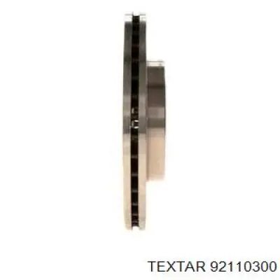 92110300 Textar Диск тормозной передний