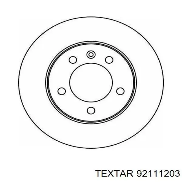 92111203 Textar тормозные диски