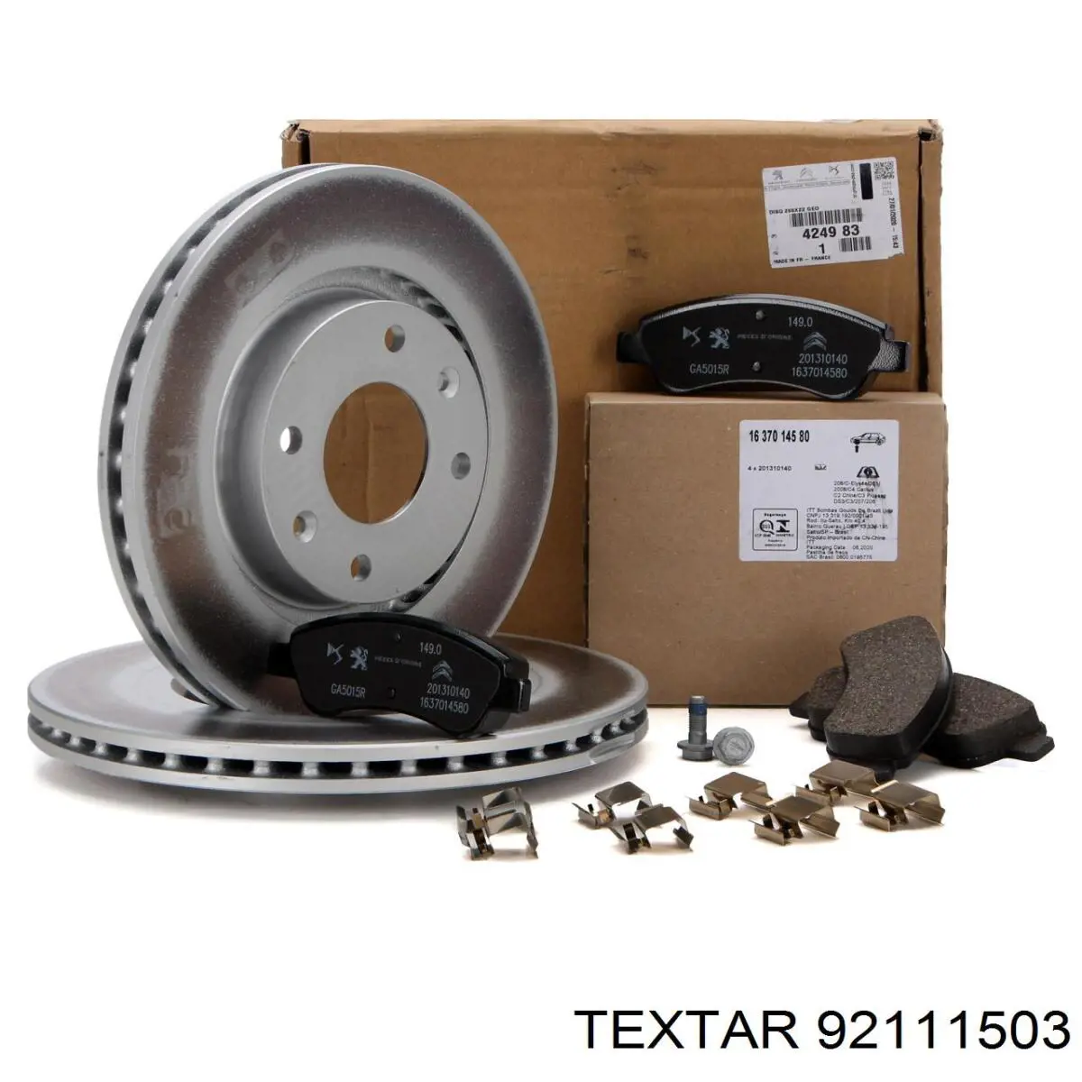 Тормоз дисковый передний Textar 92111503 цена, от 42.95 USD