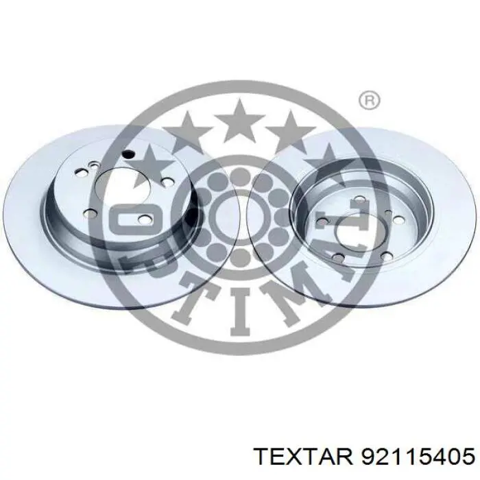 Задний дисковый тормоз Textar 92115405