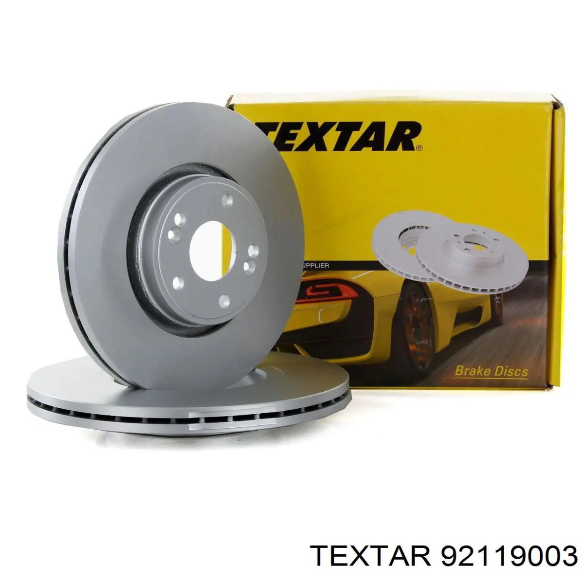 92119003 Textar диск тормозной передний