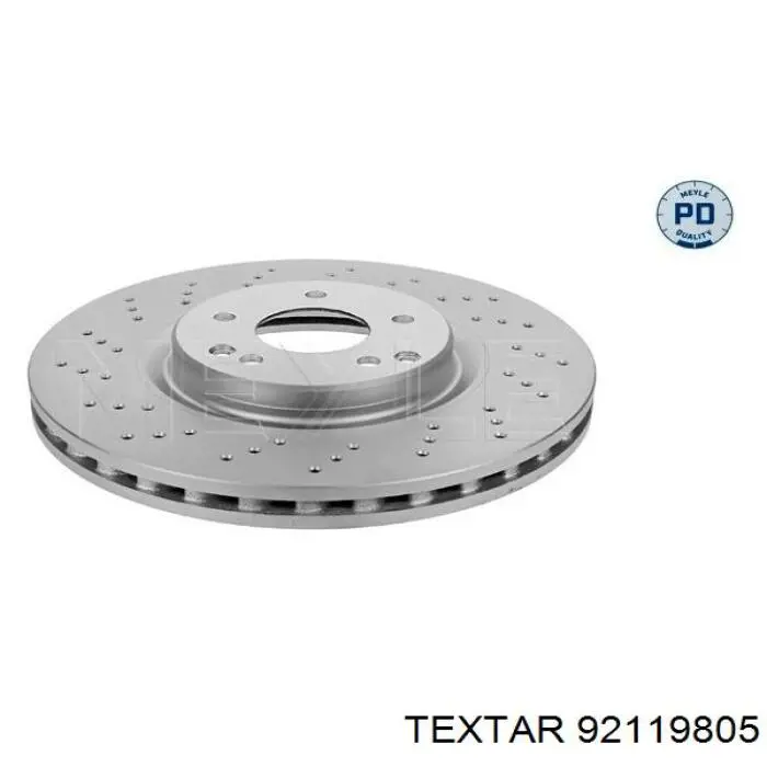 Передние тормозные диски 92119805 Textar