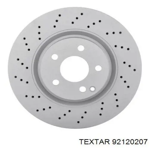 Передние тормозные диски 92120207 Textar