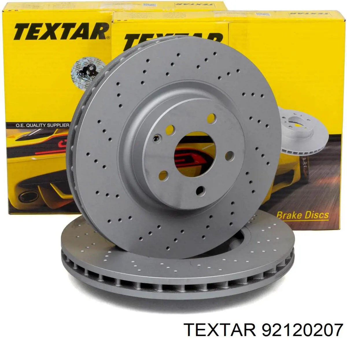 Тормоз дисковый передний Textar 92120207 цена, от 101.30 USD