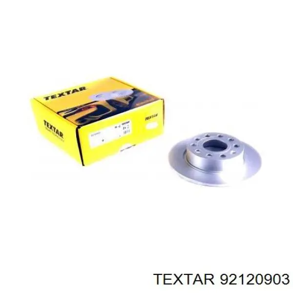Задний тормозной диск Textar 92120903 цена, от 37.29 USD