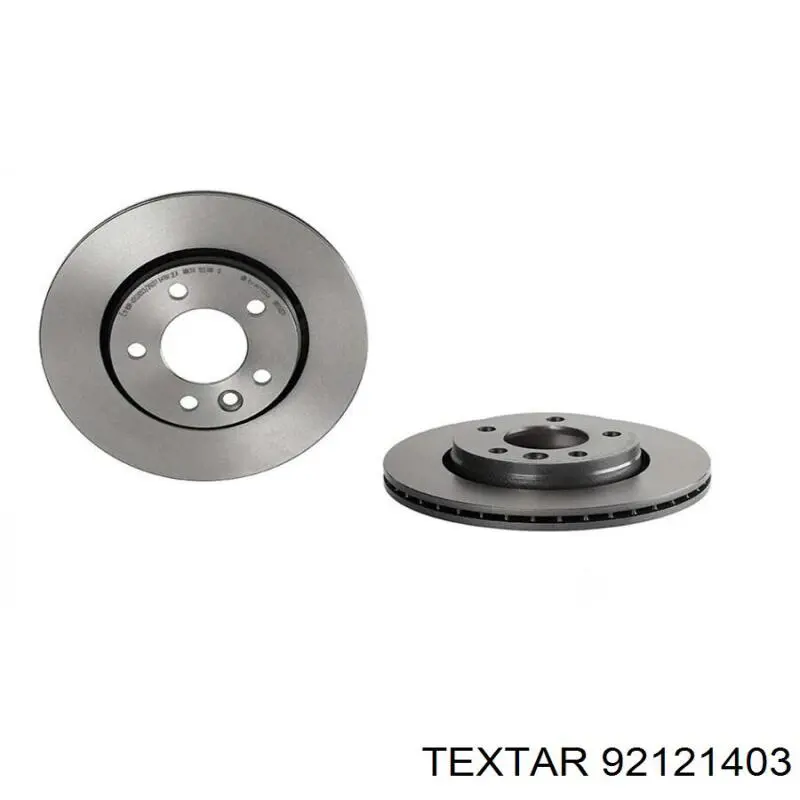 Задний дисковый тормоз Textar 92121403