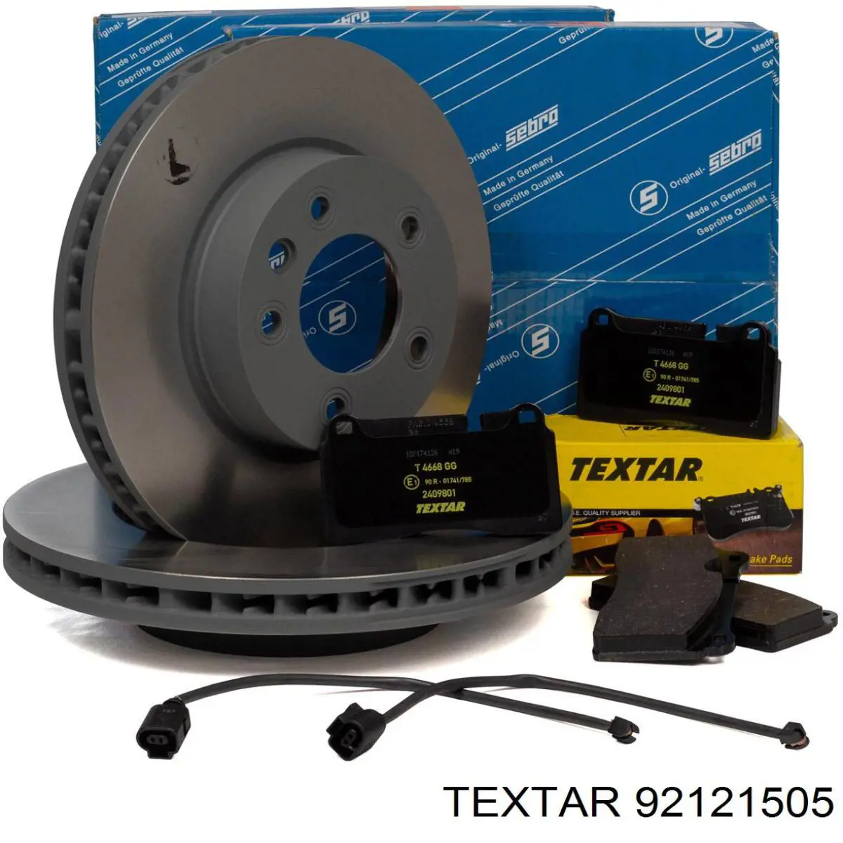 Тормоз дисковый передний Textar 92121505 цена, от 124.49 USD