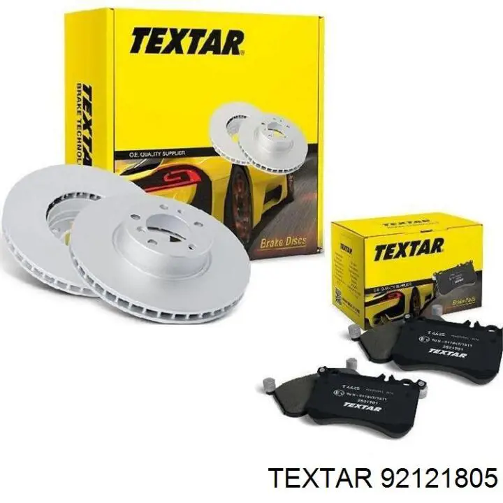 Передний тормозной диск Textar 92121805