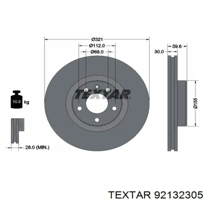 92132305 Textar