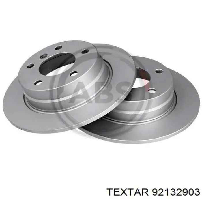 Купить 92132903 Textar Диск тормозной задний