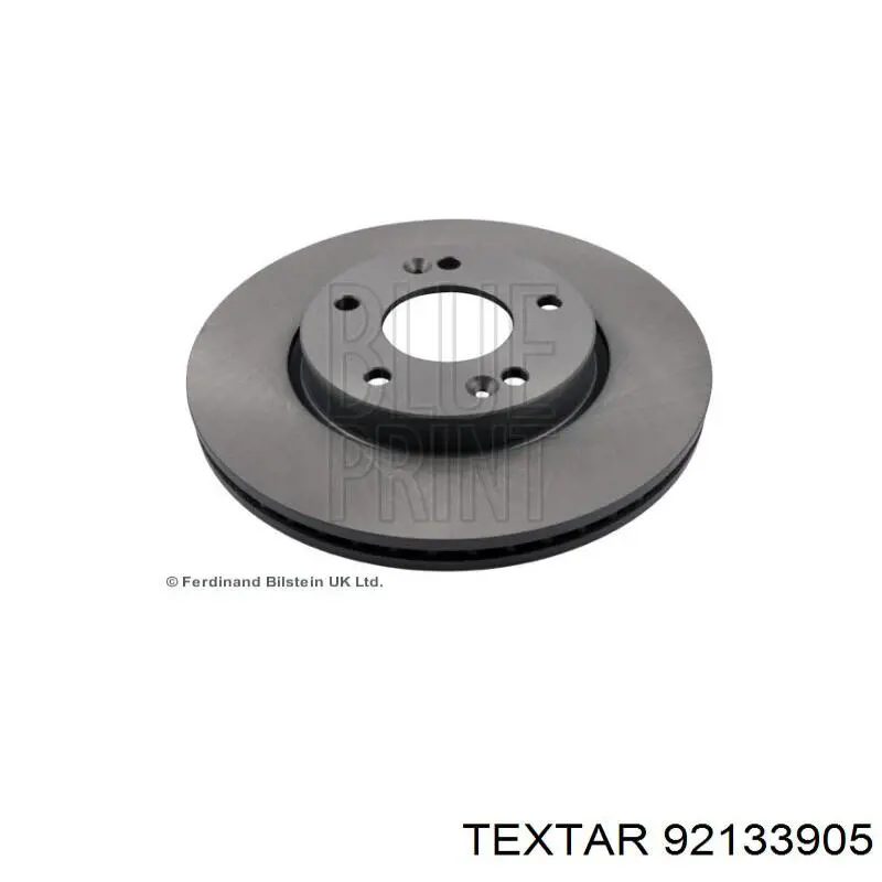 Передние тормозные диски 92133905 Textar