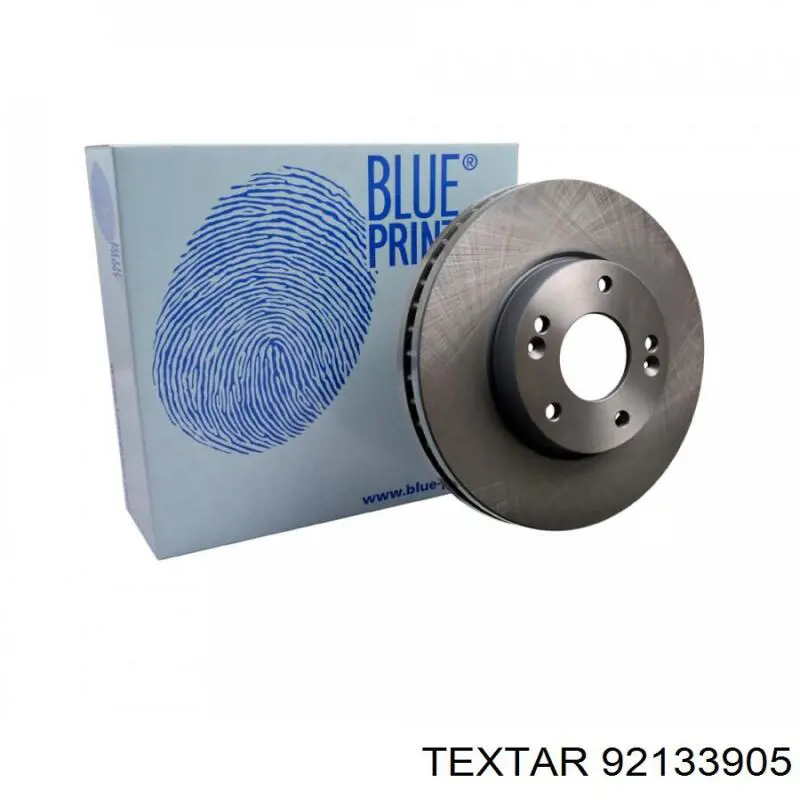 Передний тормозной диск Textar 92133905