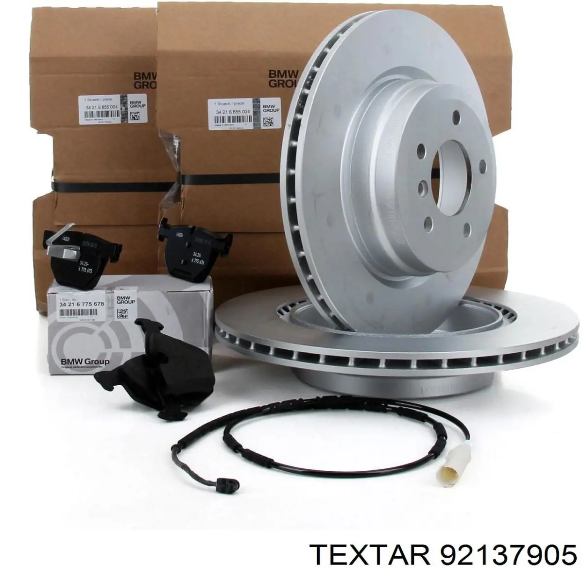Купить 92137905 Textar Диск тормозной задний