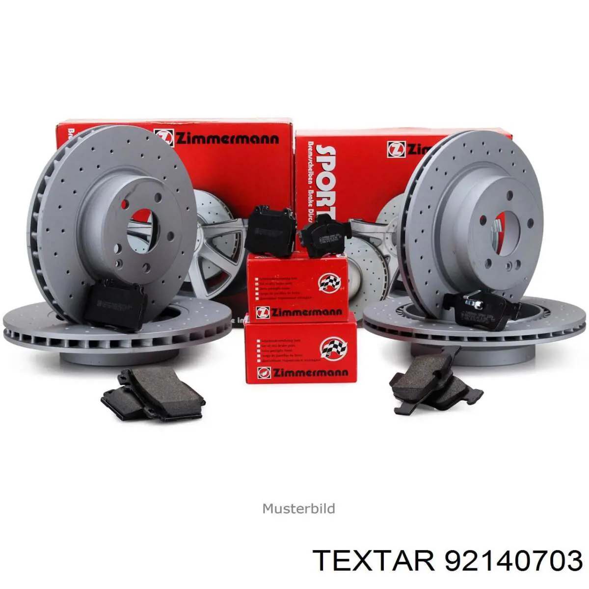 Купить 92140703 Textar Диск тормозной задний