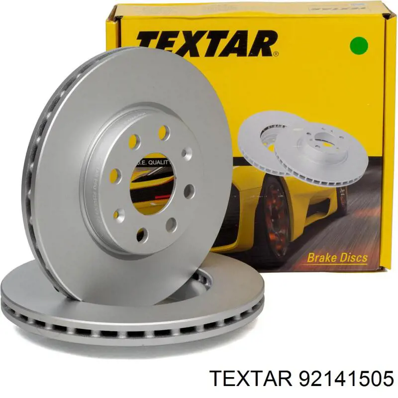 92141505 Textar Диск тормозной передний