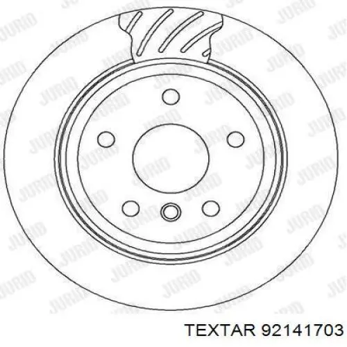 Купить 92141703 Textar Диск тормозной задний