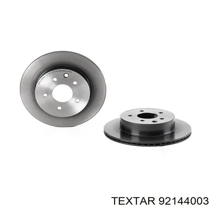 Купить 92144003 Textar Диск тормозной задний