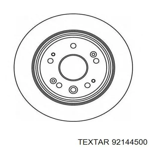 Тормозные диски 92144500 Textar