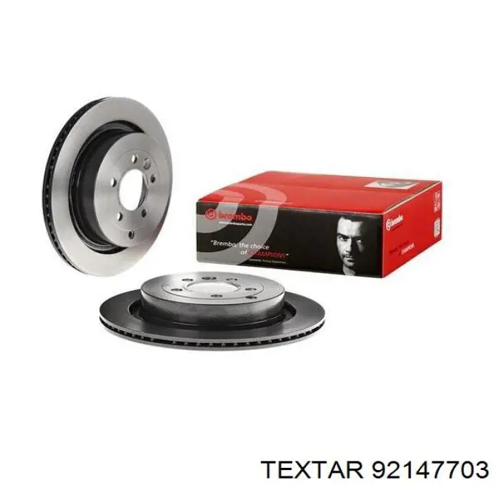Тормозные диски 92147703 Textar
