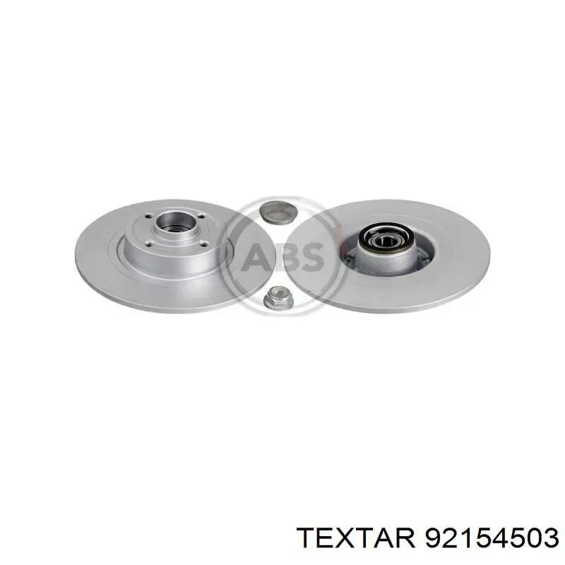 92154503 Textar Дисковый тормоз