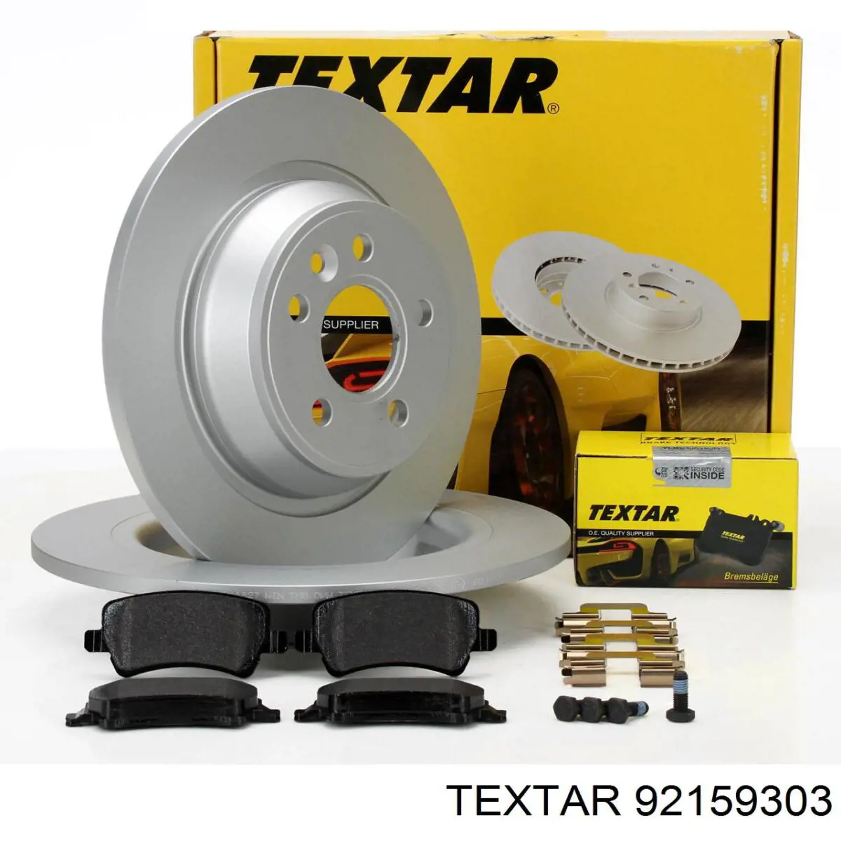 Купить 92159303 Textar Диск тормозной задний
