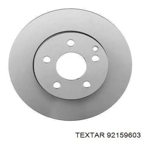 92159603 Textar Диск тормозной передний