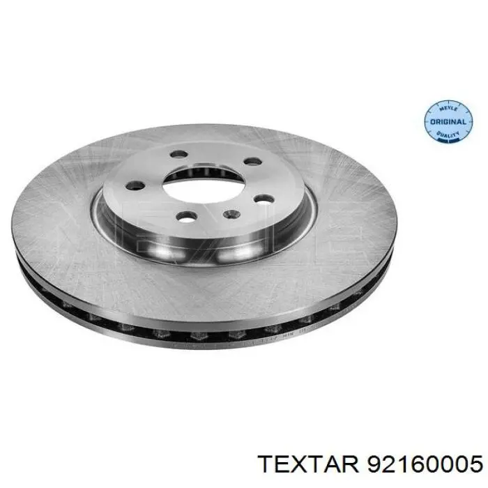 Передний тормозной диск Textar 92160005