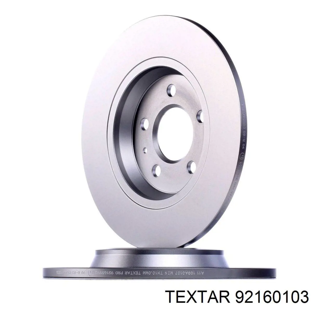92160103 Textar диск тормозной задний