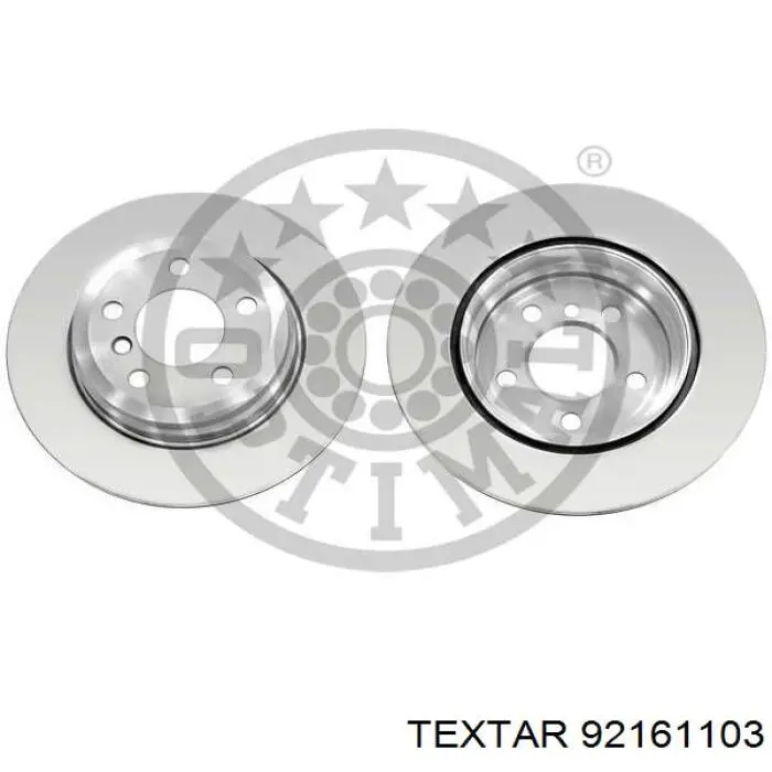 Задний тормозной диск Textar 92161103 цена, от 71.78 USD