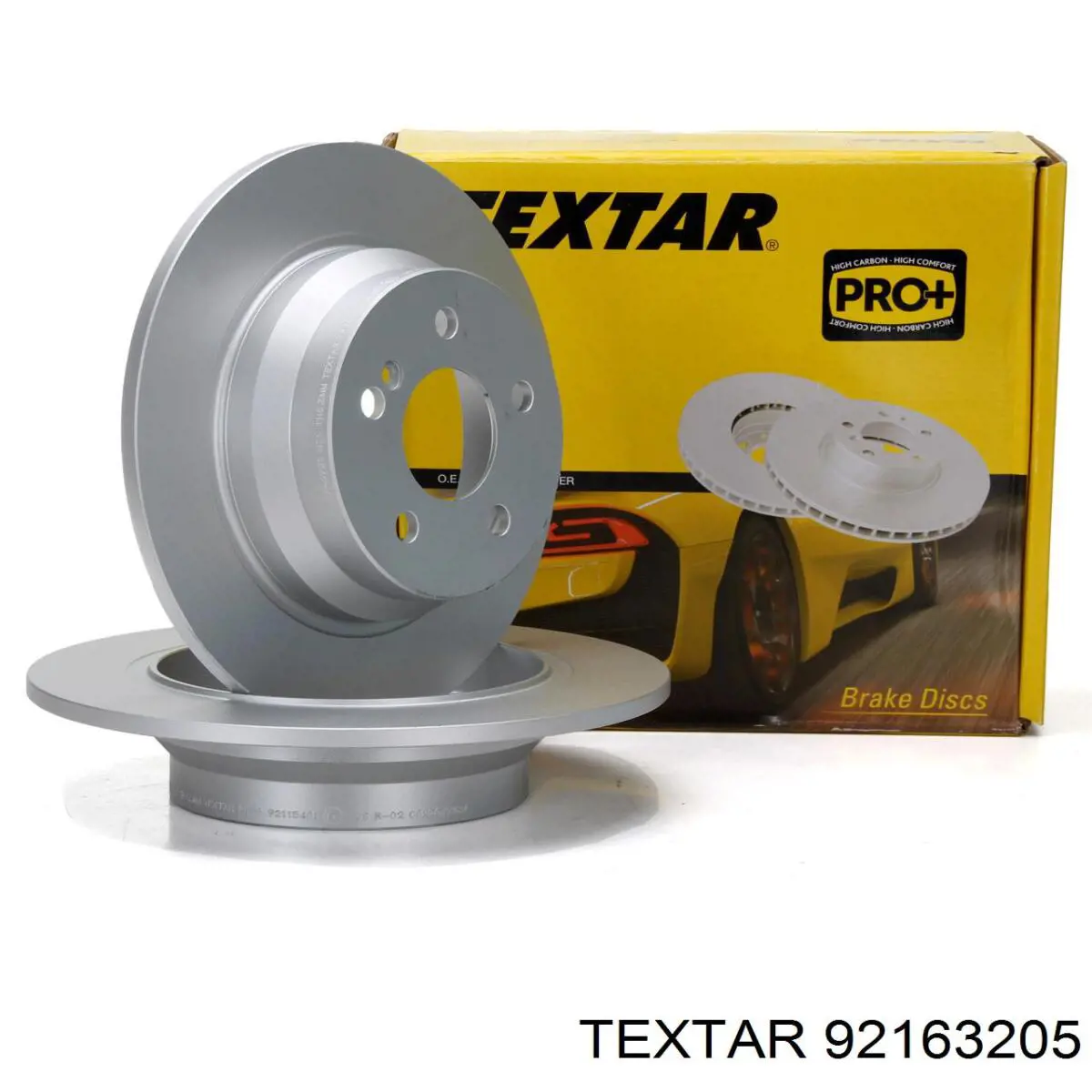 Передние тормозные диски 92163205 Textar