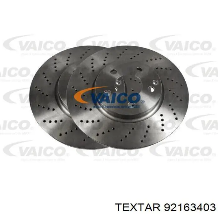 Тормоз дисковый передний Textar 92163403 цена, от 78.99 USD