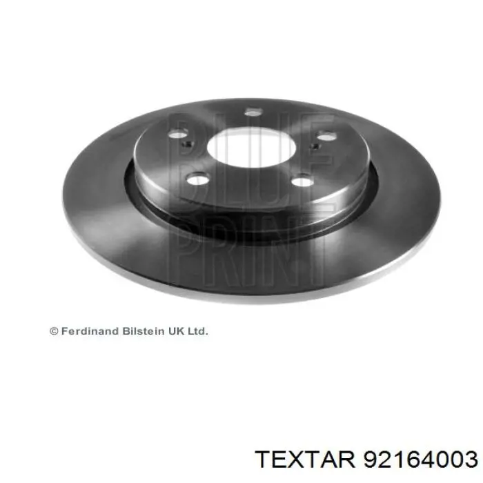 Тормозные диски 92164003 Textar