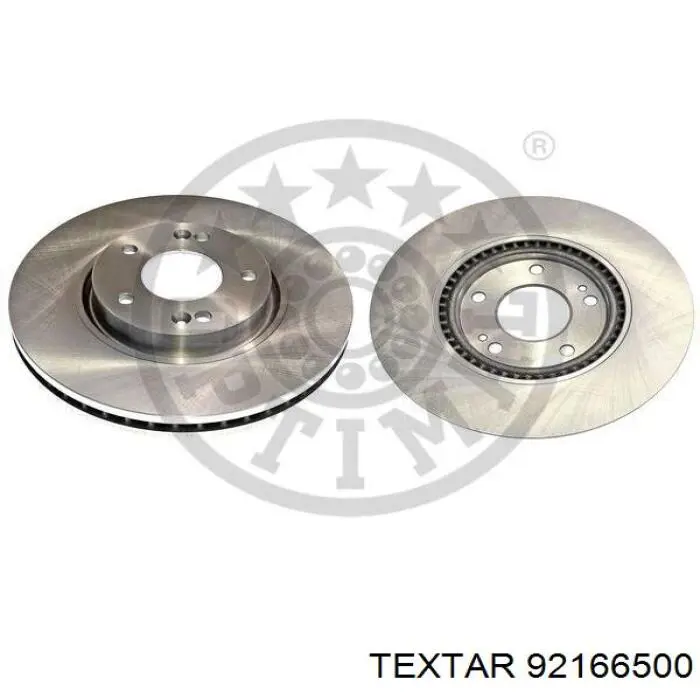 Купить 92166500 Textar Ротор тормозной