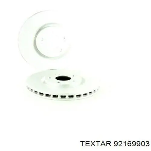Передние тормозные диски 92169903 Textar