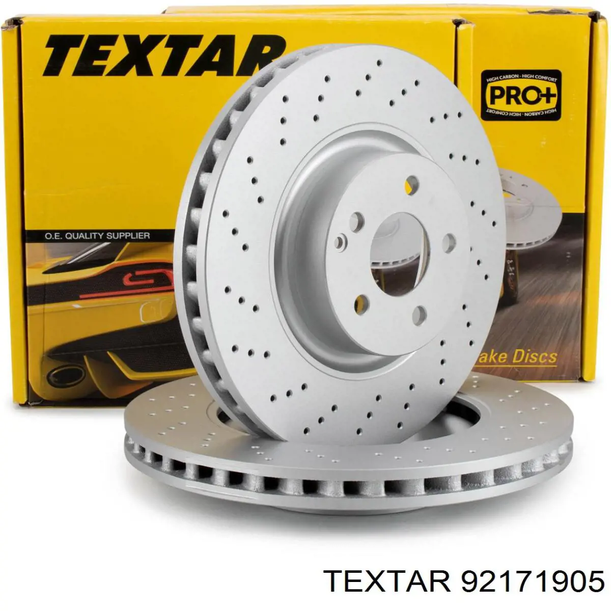 Тормоз дисковый передний Textar 92171905 цена, от 115.50 USD