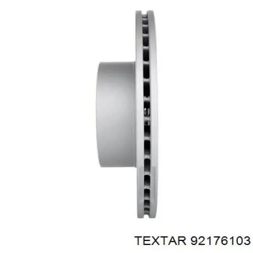 92176103 Textar Диск тормозной передний