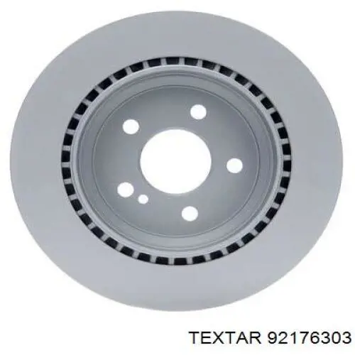 Купить 92176303 Textar Диск тормозной задний