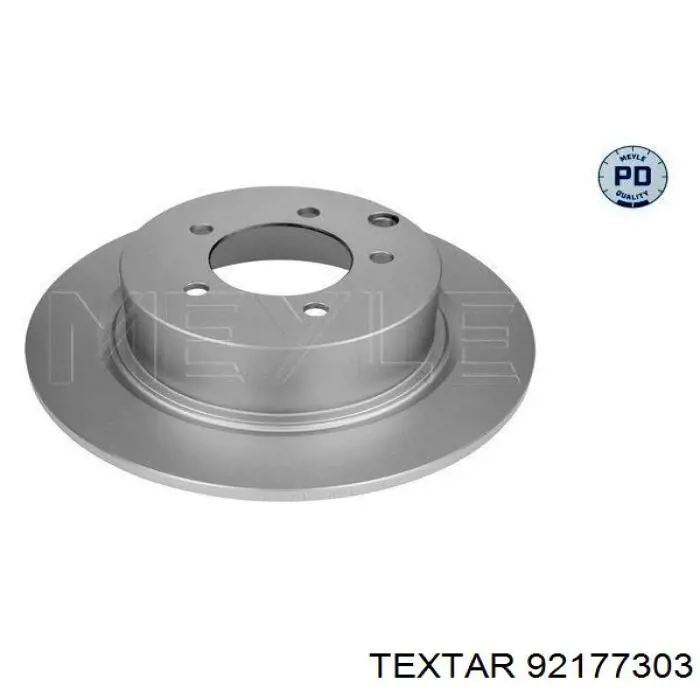 Купить 92177303 Textar Диск тормозной задний