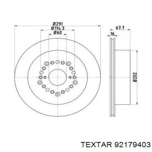 Задний дисковый тормоз Toyota 4243150020